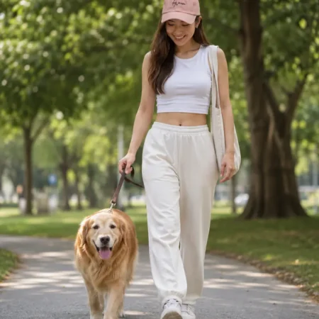 Dog Mom Pink Baseball Cap
