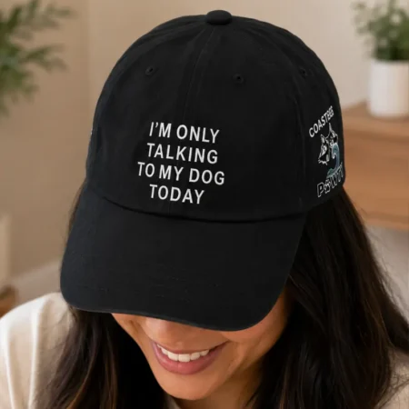 I'm Only Talking To My Dog Today Baseball Cap