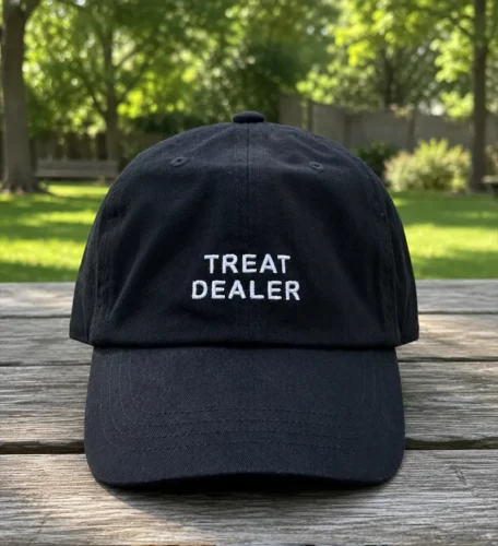 Treat Dealer Unisex Baseball Cap - Black