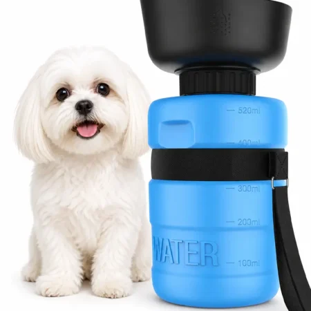 Collapsible Pet Portable Water Bottle - Blue