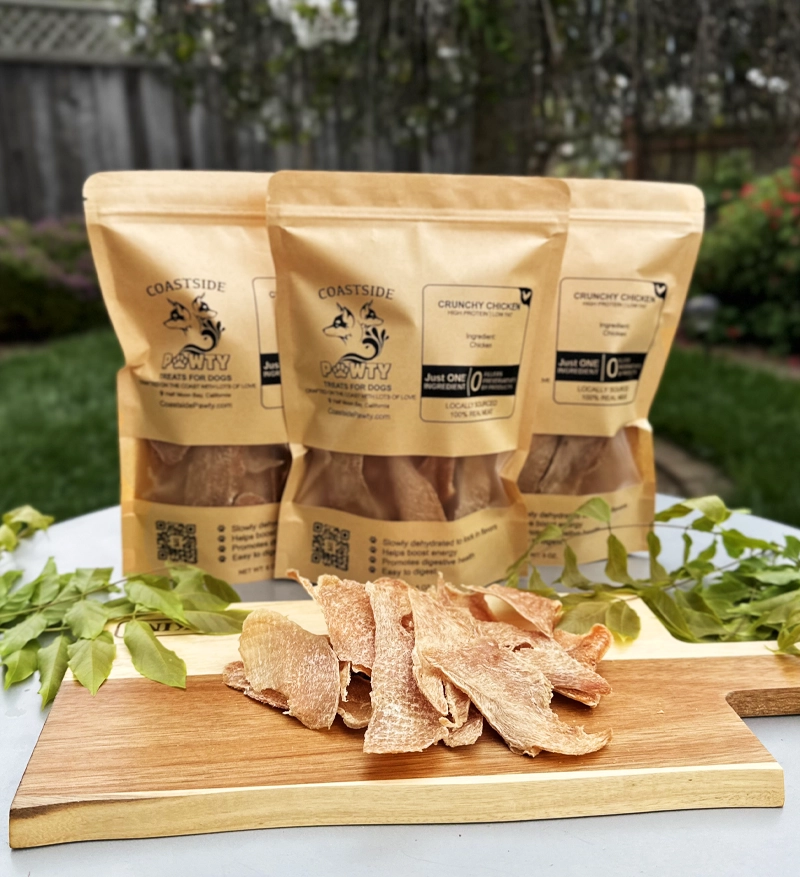 Crunchy Chicken Dog Treats