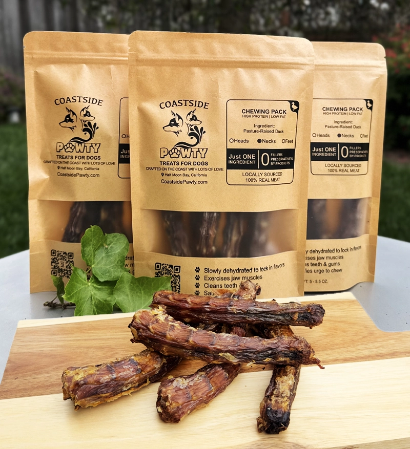 Duck Necks Dog Treats