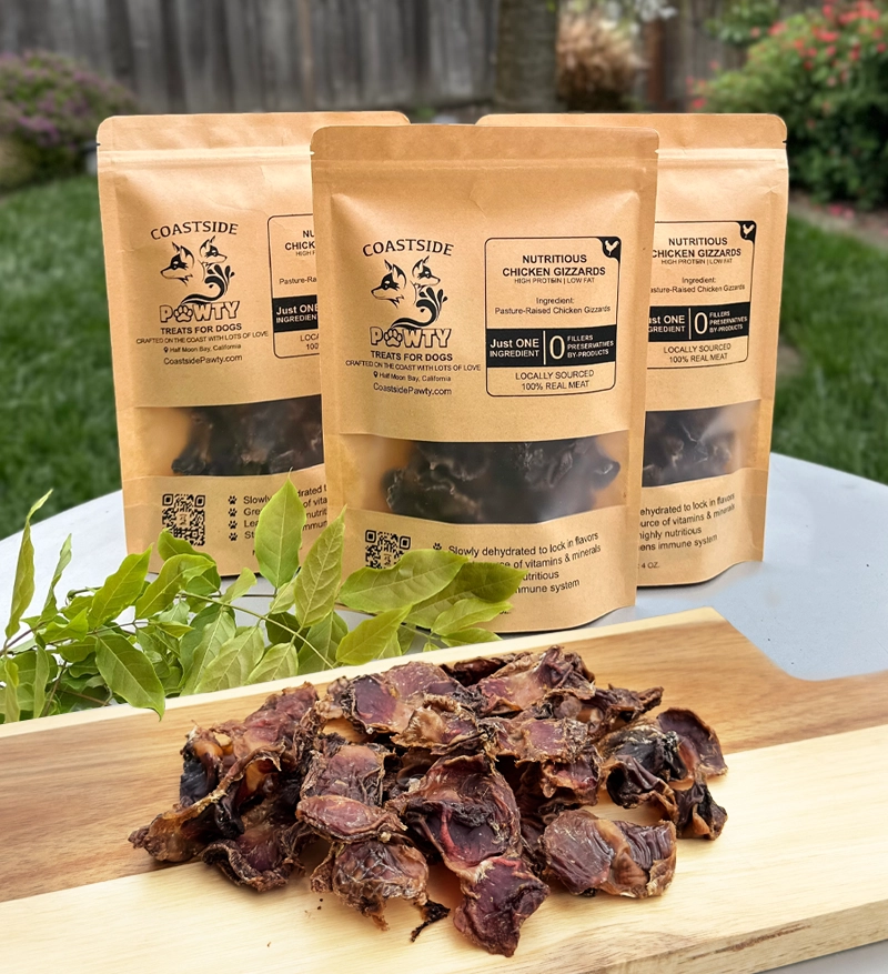 Chicken Gizzards Dog Treats